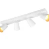 Sisustusvalaisimet^Trio Lighting spottivalaisin Sharp 4-os GU10 mattavalkoinen/