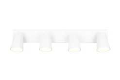 Sisustusvalaisimet^Trio Lighting spottivalaisin Sharp 4-os GU10 mattavalkoinen/