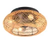 Sisustusvalaisimet^Trio Lighting tuuletinkattovalaisin Lillesand 4xE27 mattamus