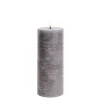 Koriste- Ja Kausivalot^Uyuni LED pöytäkynttilä 7,8x20 cm harmaa rustiikki