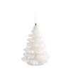 Koriste- Ja Kausivalot^Uyuni LED-kynttilä kuusi 9x12 cm Nordic white Smooth
