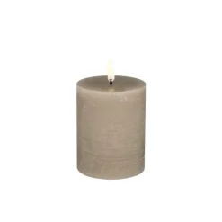 Koriste- Ja Kausivalot^Uyuni LED-kynttilä 7,8x10 cm Sandstone Rustic