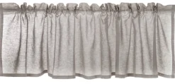 Verhot Ja Verhotarvikkeet^Vallila Formula kappaverho 60x250 cm vaaleanharmaa