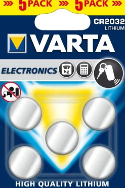 Paristot|Lamput Ja Valaisintarvikkeet^ Varta Cr2032 5kpl