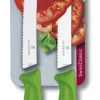 Veitset Ja Leikkuulaudat^Victorinox tomaattiveitsi 11 cm 2 kpl vihreä
