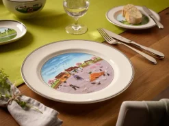 Astiat^Villeroy&Boch Design Naif Lautanen 27cm Poultry farm