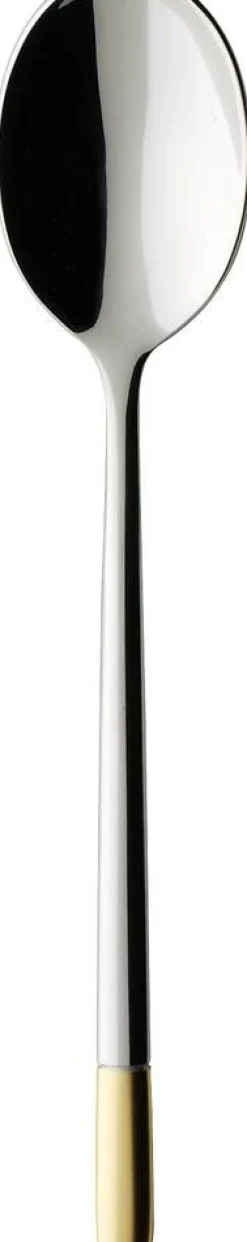 Aterimet^Villeroy&Boch Ella Partially Gold Plated Kahvilusikka 142mm