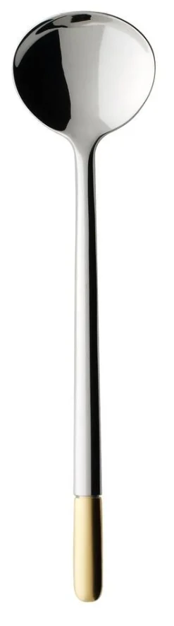 Tarjoilu^Villeroy&Boch Ella Partially Gold Plated Sokerilusikka 145mm