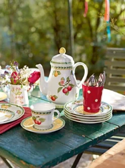 Juoma- Ja Baaritarvikkeet|Tarjoilu^Villeroy&Boch French Garden Kahvikannu 1,25l Fleurance 6 hlö