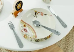 Lastenhuone|Astiat^Villeroy&Boch lautanen Roar Like a Lion 18,5x18,5x4,5 cm 0,3