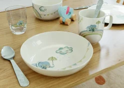 Lastenhuone|Astiat^Villeroy&Boch lautanen Walk Like an Elephant 18,5x18,5x4,5 c