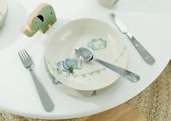 Lastenhuone|Astiat^Villeroy&Boch lautanen Walk Like an Elephant 21,5x21,5x1,5 c