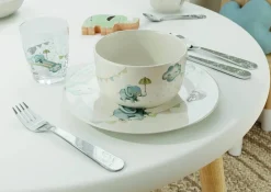 Lastenhuone|Astiat^Villeroy&Boch lautanen Walk Like an Elephant 21,5x21,5x1,5 c