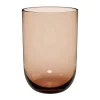 Astiat^Villeroy&Boch Like Juomalasisetti 8x12 cm 0,39l Clay 2-os.