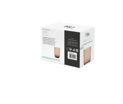 Astiat^Villeroy&Boch Like Juomalasisetti 8x12 cm 0,39l Clay 2-os.