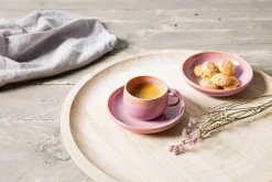 Astiat^Villeroy&Boch Like Perlemor Espressokupin alunen 12cm Coral
