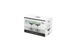 Astiat^Villeroy&Boch Like Samppanjalasisetti 9x12 cm 0,1l Sage 2-os.