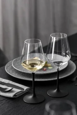 Astiat^Villeroy&Boch Manufacture Rock valkoviinilasi 0,38l 4-os.