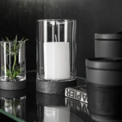 Lyhdyt Ja Kynttilänjalat^Villeroy&Boch Manufacture Rock Home hurrikaanilyhty 200 mm 1,56l