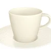 Astiat^Villeroy&Boch Manufacture Rock espressokuppi ja -alunen valkoinen