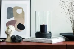 Lyhdyt Ja Kynttilänjalat^Villeroy&Boch Manufacture Rock Home hurrikaanilyhty 269 mm 3,59l