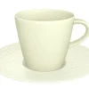 Astiat^Villeroy&Boch Manufacture Rock kahvikuppi ja alunen valkoinen