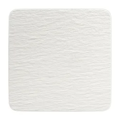 Astiat^Villeroy&Boch Manufacture Rock Tarjoilulautanen 32,5x1,5 cm valkoinen