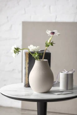 Maljakot Ja Ruukut^Villeroy&Boch Manufacture Collier vaasi 16x16x20 cm 2,3 L perle beige