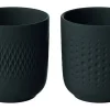Astiat^Villeroy&Boch Manufacture Collier Noir muki 2 kpl musta