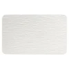 Astiat^Villeroy&Boch Manufacture Rock Lautanen 28x17x1 cm valkoinen