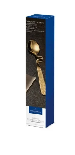 Aterimet^Villeroy&Boch NewWave Caffe Kahvilusikka 17,5cm kullattu
