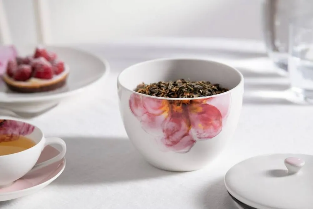 Juoma- Ja Baaritarvikkeet^Villeroy&Boch Rose Garden Teepurkki 13,5x13,5x12,5 cm 0,7l
