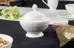 Tarjoilu^Villeroy&Boch White Pearl Sokerikko 0,35l