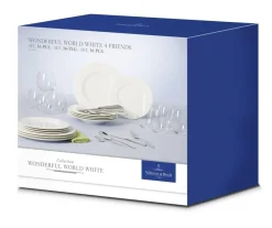 Astiat^Villeroy&Boch Wonderful World Astiasto 4 hlö valkoinen 36-os.