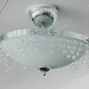 Sisustusvalaisimet^Virvatuli plafondi Aurora 35 cm valkoinen/kromi
