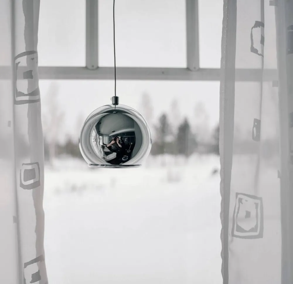 Sisustusvalaisimet^Virvatuli riippuvalaisin Bollen 1-os. LED kromi