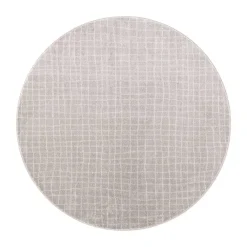 Pyöreät Matot^VM-Carpet Aari 13 harmaa, kantti 5430, Ø 240 cm
