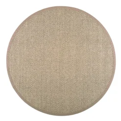 Pyöreät Matot^VM-Carpet Barrakuda 9307 natur, Ø 160 cm, kantti 25