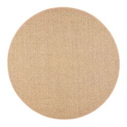 Pyöreät Matot^VM-Carpet Barrakuda 6520 olki, Ø 133 cm, kantti 32B