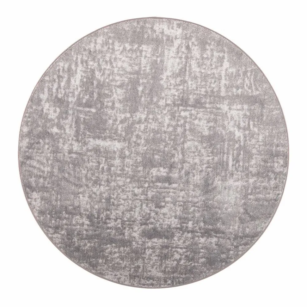 Pyöreät Matot^VM-Carpet Basaltti 830 harmaa ø 133 cm, kantti 5434