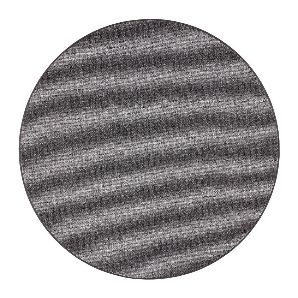 Pyöreät Matot^VM-Carpet Duuri 4728 antrasiitti, Ø 160 cm, kantti 5450