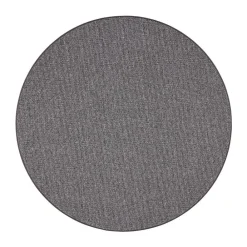 Pyöreät Matot^VM-Carpet Duuri 4728 antrasiitti, Ø 200 cm, kantti 5450