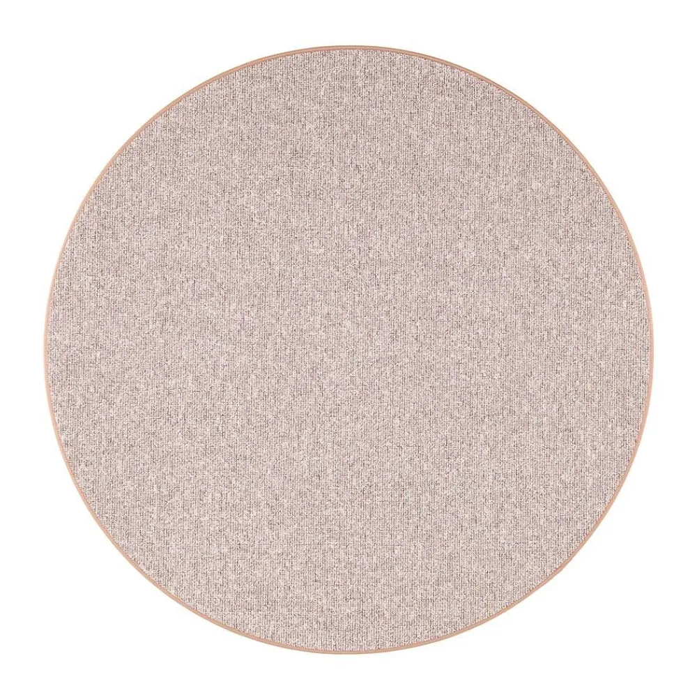 Pyöreät Matot^VM-Carpet Duuri 4713 v.beige, Ø 160 cm, kantti 5978