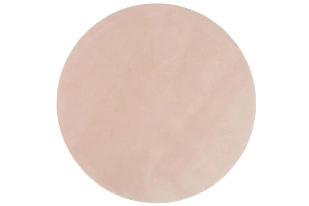 Pyöreät Matot^VM-Carpet Hattara 63 rosa, Ø 240 cm