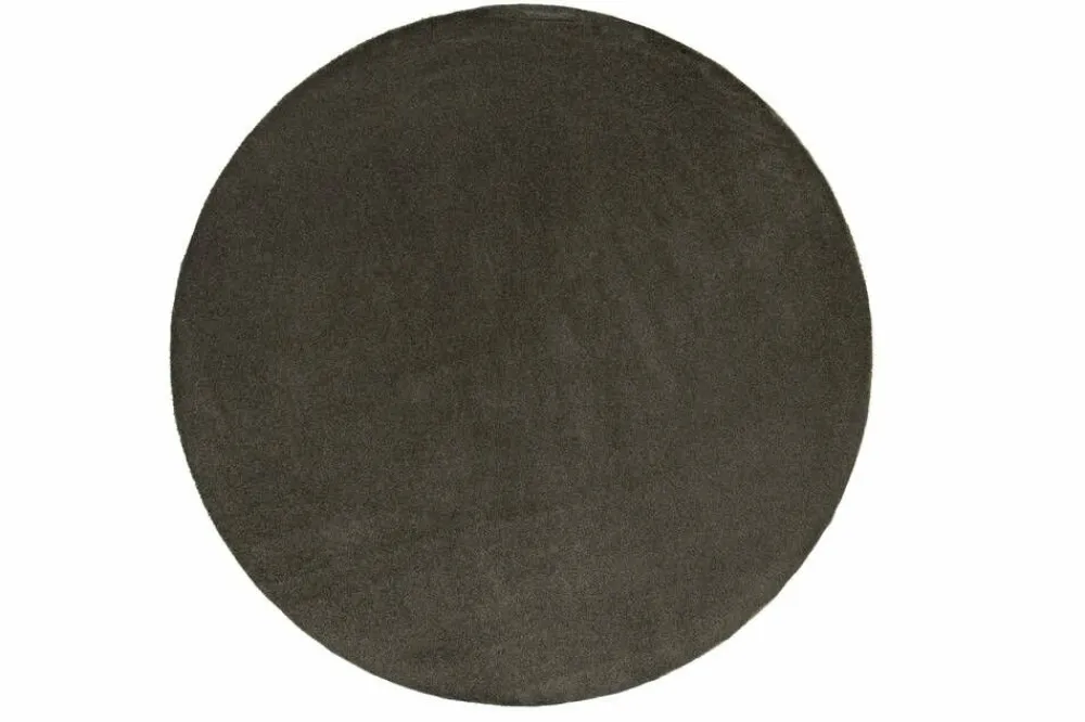 Pyöreät Matot^VM-Carpet Hattara 98 tummanharmaa, Ø 133 cm