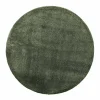 Pyöreät Matot^VM-Carpet Hattara 28 tummanvihreä Ø 200 cm