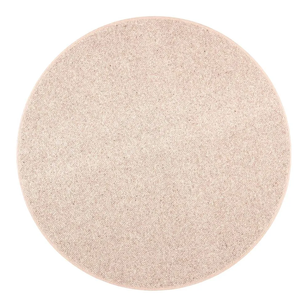 Pyöreät Matot^VM-Carpet Hiillos, 740 harmaa Ø 160 cm, kantti 101 B