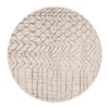 Pyöreät Matot^VM-Carpet Lastu, 4 hopea, Ø 133 cm