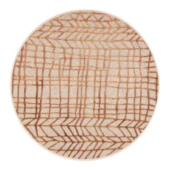 Pyöreät Matot^VM-Carpet Lastu, 3 kupari, Ø 200 cm