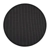 Pyöreät Matot^VM-Carpet Lyyra 70 musta, Ø 133  cm, kantti 17